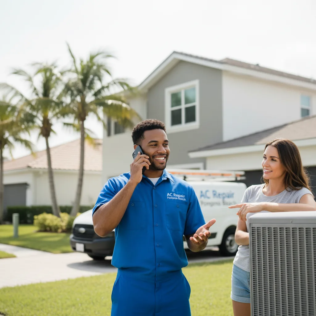 AC Repair Pompano Beach customer support in Glendale